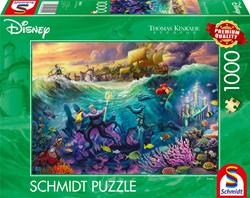 Thomas Kinkade - Disney Ursula Puzzel (1000 stukjes)