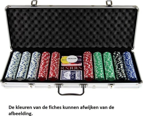 Poker Koffer (500 stenen)