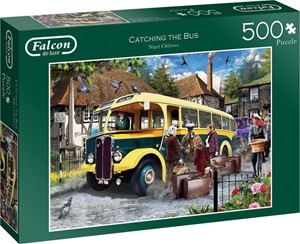 Afbeelding van het spel Catching The Bus Puzzel (500 stukjes)