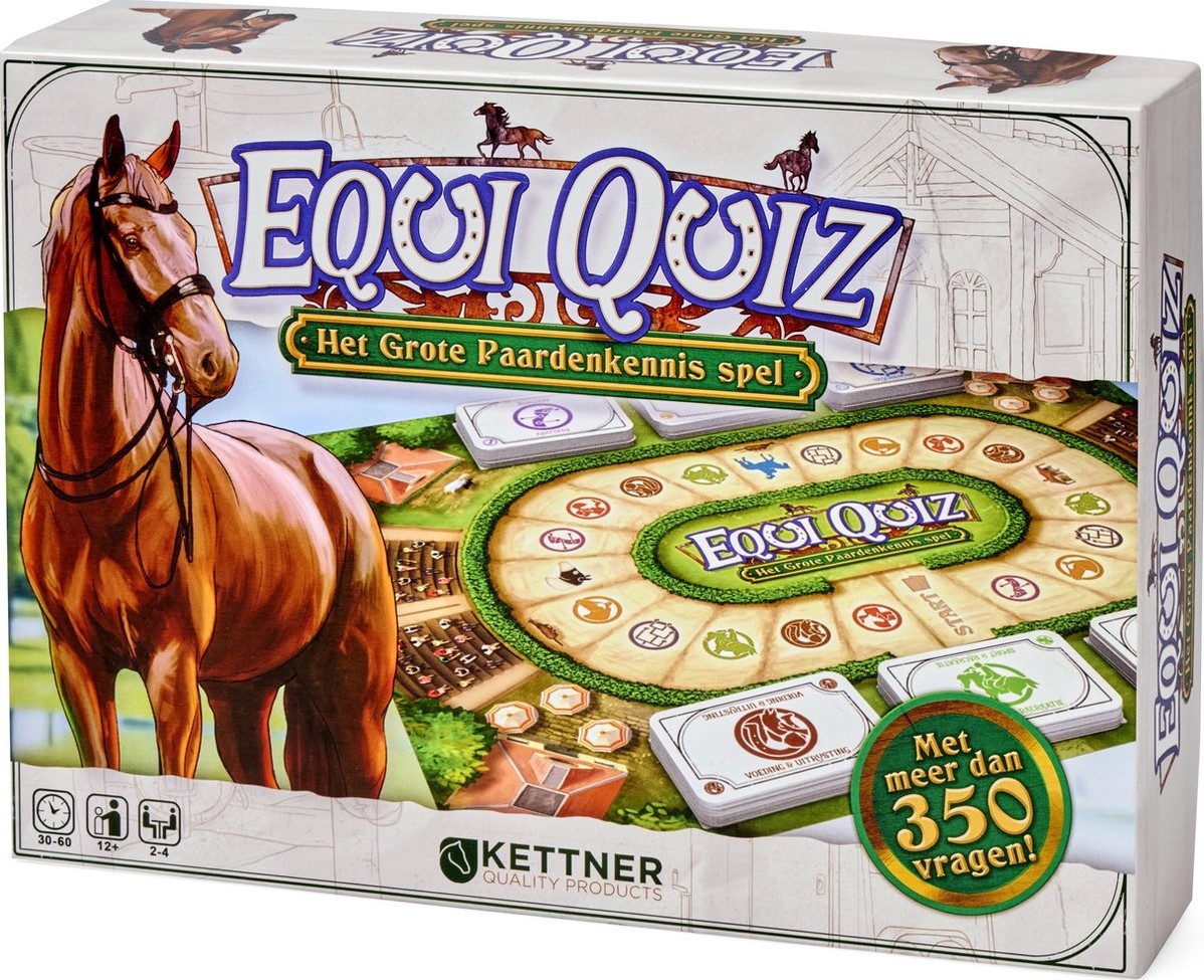 Eigendom Profetie Wat Equi Quiz - Het Grote Paardenkennis Spel - kopen bij Spellenrijk.nl