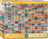 The VW Groovy Bus Puzzel (2000 stukjes)