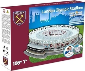 Afbeelding van het spelletje West Ham United - London Stadium 3D Puzzel (156 stukjes)