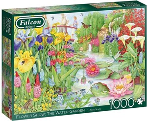 Afbeelding van het spelletje Falcon - Flower Show The Water Garden Puzzel (1000 stukjes)