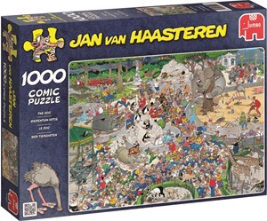 Afbeelding van het spelletje Jan van Haasteren - Dierentuin Artis Puzzel (1000 stukjes)
