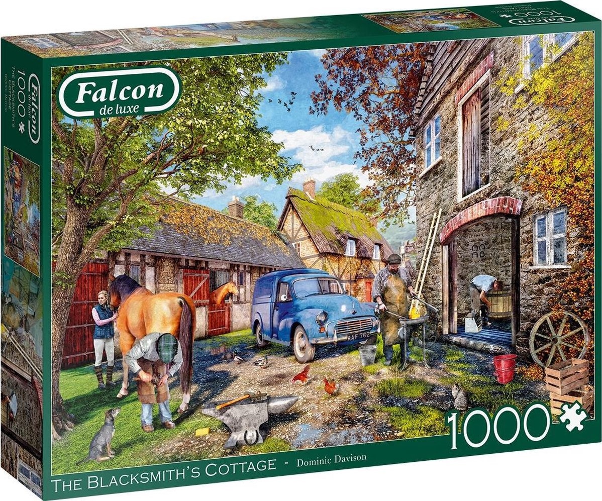 speelplaats Beperken graan Falcon - The Blacksmith's Cottage Puzzel (1000 stukjes) - kopen bij  Spellenrijk.nl