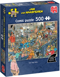 Jan van Haateren -  New Year Party Puzzel (500 stukjes)