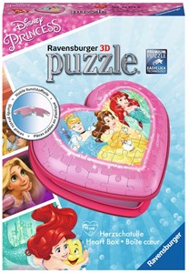 Ravensburger Hartendoosje Disney Princess 3D Puzzel 54 Stukjes ravensburger kopen in de aanbieding