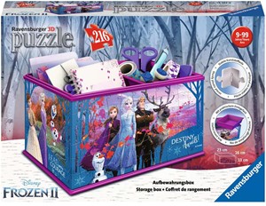 Afbeelding van het spelletje 3D Puzzel - Frozen 2 Opbergdoos (216 stukjes)