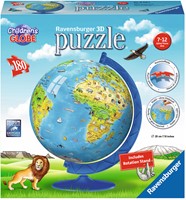 3D Puzzel - Kinder Globe - XXL (180 stukjes)
