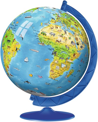 3D Puzzel - Kinder Globe - XXL (180 stukjes)-2