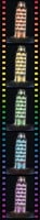 3D Puzzel - Toren van Pisa - Night Editie (216 stukjes)-3
