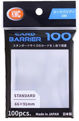 KMC - Standard Sleeves - Card Barrier 100 stuks (66x91mm)