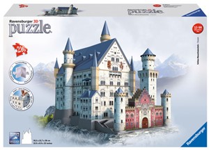 Afbeelding van het spelletje 3D Puzzel - Neuschwanstein (216 stukjes)