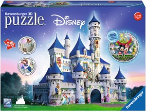 Thumbnail van een extra afbeelding van het spel 3D Puzzel - Disney Castle