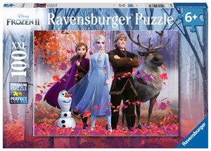 Afbeelding van het spelletje Frozen 2 - De Magie van het Bos Puzzel (100XXL stukjes)