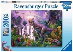 Afbeelding van het spelletje Land van de Dinosauriërs Puzzel (200 XXL stukjes)