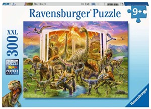 Afbeelding van het spelletje Encyclopedie van de Oertijd Puzzel (300 XXL stukjes)