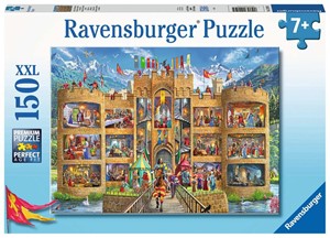 Afbeelding van het spel Kijkje in het Ridderkasteel Puzzel (150 XXL stukjes)