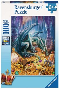 Afbeelding van het spelletje Het hol van de Draak Puzzel (100 XXL stukjes)
