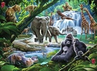 Jungle Dieren Puzzel (100 XXL stukjes)-2