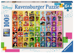 Disney Collage Puzzel (100 XXL stukjes)