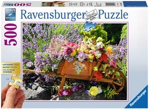 Ravensburger Bloemschikking Puzzel 500 Stukjes ravensburger kopen in de aanbieding