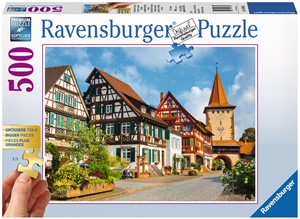 Afbeelding van het spelletje Gengenbach in het Kinzigt Puzzel (500 stukjes)