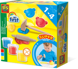 SES My First - Klei Met Tools 3x90gr