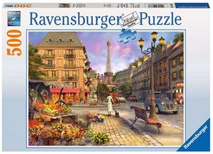 Afbeelding van het spelletje Wandeling door Parijs Puzzel (500 stukjes)