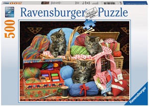 Ravensburger Wollige Katjes Puzzel 500 Stukjes ravensburger kopen in de aanbieding