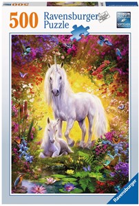 Ravensburger Eenhoorn Met Veulen Puzzel 500 Stukjes ravensburger kopen in de aanbieding