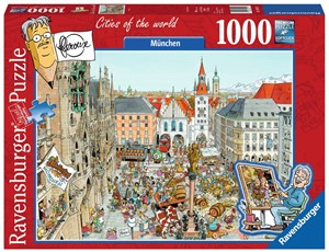 Afbeelding van het spelletje Fleroux - Munchen Puzzel (1000 stukjes)