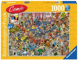 Afbeelding van het spelletje Comic Puzzel - De Veiling Puzzel (1000 stukjes)