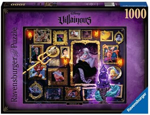 Afbeelding van het spelletje Villainous - Ursula Puzzel (1000 stukjes)