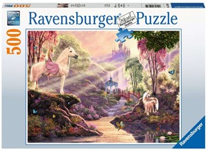 Afbeelding van het spelletje Sprookjesachtige Idylle bij het Meer Puzzel (500 stukjes)
