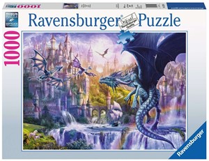 Afbeelding van het spelletje Drakenkasteel Puzzel (1000 stukjes)