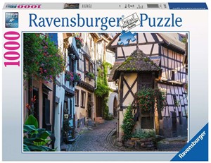 Afbeelding van het spelletje Eguisheim in de Elzas Puzzel (1000 stukjes)