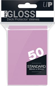 Afbeelding van het spelletje Sleeves - Standaard Fel Roze (66x91 mm)