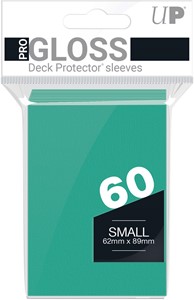 Afbeelding van het spel Sleeves - Small Bright Aqua (62x89 cm)