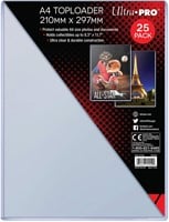A4 Toploader 25ct (210mm x 297mm)