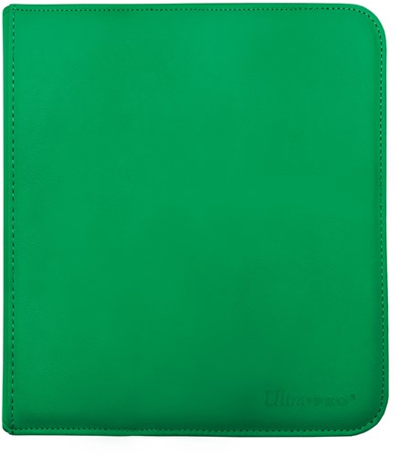 Zippered 12-Pocket Pro-Binder - Groen
