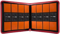 Zippered 12-Pocket Pro-Binder - Rood-2