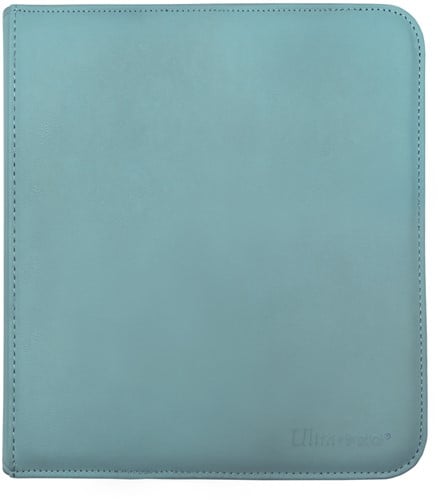 Zippered 12-Pocket Pro-Binder - Licht Blauw
