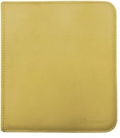 Zippered 12-Pocket Pro-Binder - Geel