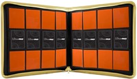 Zippered 12-Pocket Pro-Binder - Geel-2