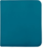 Zippered 12-Pocket Pro-Binder - Turquiose (open geweest)
