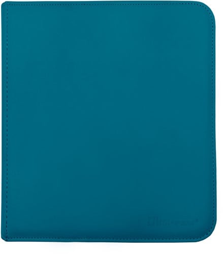Zippered 12-Pocket Pro-Binder - Turquiose