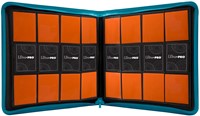 Zippered 12-Pocket Pro-Binder - Turquiose (open geweest)-2