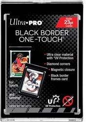 Black Border One-Touch Magnetic Holder