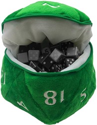 D20 Dobbelsteen Zak - Groen